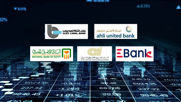 «الأهلي المتحد» و«قناة السويس» و«EBank» أكثر البنوك تركيزًا على الاستثمار في قروض المؤسسات