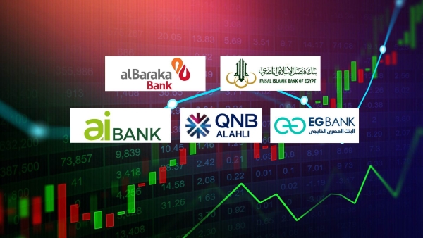 «فيصل الإسلامي» و«البركة» و«EGBANK» و«QNB الأهلي» و«aiBANK» أكثر البنوك تركيزًا على الاستثمارات المالية