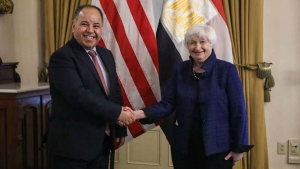 وزيرة الخزانة الأمريكية تؤكد الدعم القوي لمصر ومواصلة العمل المشترك بشأن القضايا الثنائية والإقليمية