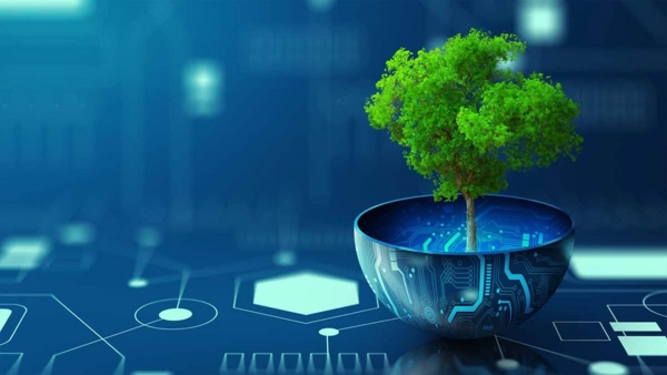 أخضر: دور التحول الرقمي في الحد من التغيرات المناخية