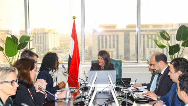 وزيرة التعاون تناقش مع مجموعة البنك الدولي برامج التعاون المشترك في مجال البيئة والتحول الأخضر