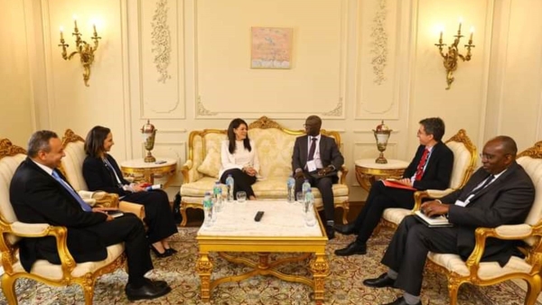 وزيرة التعاون تلتقي نائب رئيس مجموعة البنك الدولي لبحث تطورات تنفيذ برنامج تمويل سياسات التنمية