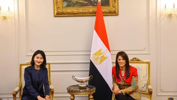 وزيرة التعاون تبحث تفعيل مذكرة التفاهم المشتركة حول مبادلة الديون مع الصين