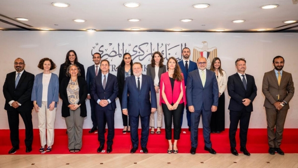 محافظ البنك المركزي يوقع مذكرة تعاون مع الوكالة الفرنسية للتنمية لتنفيذ برنامج Finance in Common