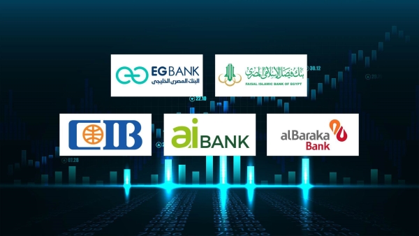 «فيصل الإسلامي» و«EGBANK» و«البركة» أكثر البنوك تركيزًا على الاستثمارات المالية بنهاية مارس 2024