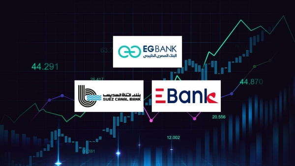«EGBANK» و«EBank» و«قناة السويس» أسرع البنوك المدرجة نموًا في ودائع المؤسسات خلال النصف الأول 2024