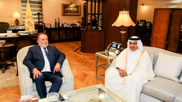 محافظ البنك المركزي يلتقي وزير المالية القطري لبحث التعاون المشترك بين البلدين 