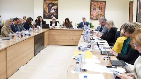 وزيرة التخطيط تستقبل بعثة الاتحاد الأوروبي لمتابعة تنفيذ مذكرة تفاهم آلية مساندة الاقتصاد الكلي ودعم الموازنة