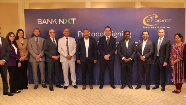 بنك نكست يوقع اتفاقية شراكة استراتيجية مع «مايندجيت» لإطلاق منصة رقمية متطورة لخدمات الشركات