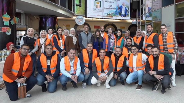 البنك الأهلي المصري يشارك أطفال مستشفى 57357 فرحة رمضان في زيارة مميزة