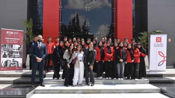 بنك saib يعقد محاضرة تثقيفية لطالبات مؤسسة السويدي اليكتريك