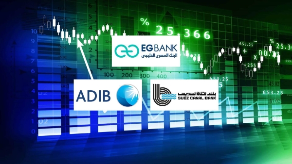 «EGBANK» و«قناة السويس» و«ADIB-Egypt» أسرع البنوك المدرجة بالبورصة نموًا في القروض خلال الربع الأول من 2025