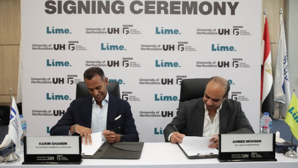 شركة لايم للتمويل الاستهلاكي توقع مذكرة تفاهم مع مؤسسة جلوبال أكاديمي 