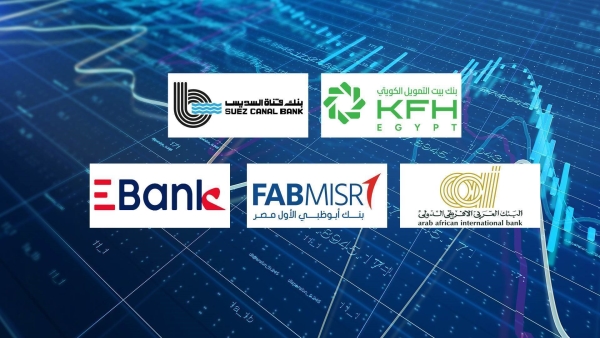 «بيت التمويل الكويتي - مصر» و«قناة السويس» و«العربي الإفريقي» أكثر البنوك تركيزًا على الاستثمار في تمويلات المؤسسات بنهاية مارس 2025