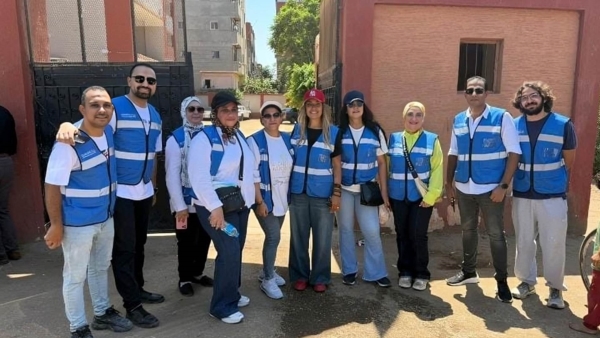 البنك المركزي المصري يشارك في أنشطة تطوعية بقرية السنابسة بالتعاون مع مؤسسة حياة كريمة