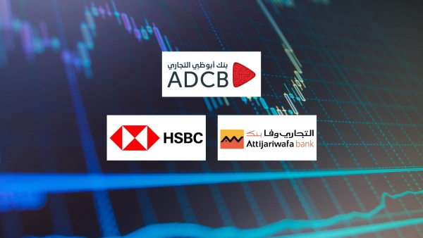  «ADCB»  و«التجاري وفا» و«HSBC»  أسرع البنوك الأجنبية نموًا في الاستثمارات المالية آخر 3 سنوات