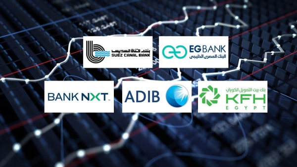 «EGBANK» و«قناة السويس» و«بيت التمويل الكويتي» أسرع البنوك نموًا في تمويلات الأفراد خلال النصف الأول من 2025