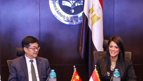 وزيرة التخطيط تبحث مع رئيس بنك التصدير والاستيراد الصيني سبل زيادة استثمارات البنك في مصر