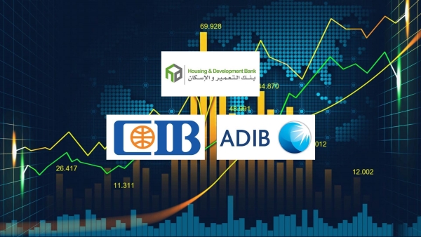 «التعمير والإسكان» و«ADIB - Egypt» و«CIB» أكفأ البنوك المدرجة في البورصة المصرية في تحقيق عائد على أموال المساهمين خلال 2025