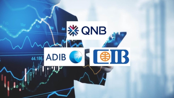 «QNB» مصر و«CIB» و«ADIB» أفضل البنوك المدرجة بالبورصة المصرية على مؤشر «First Bank» لتنافسية الائتمان خلال الربع الأول 2026